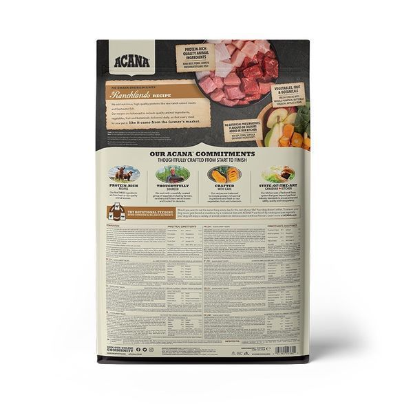Acana Ranchlands Dog Recipe сухой корм с красным мясом для собак всех возрастов 6 кг 4 293 грн фото