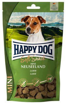 Happy Dog Soft Snack Mini Neuseeland лакомство с ягненком для собак малых пород, 100 гр 105 грн фото
