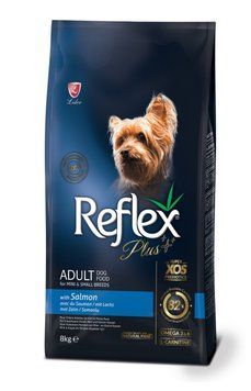 Reflex Plus Dog Adult Mini & Small Breeds Salmon сухой корм с лососем для собак малых пород, 8 кг 1 982 грн фото