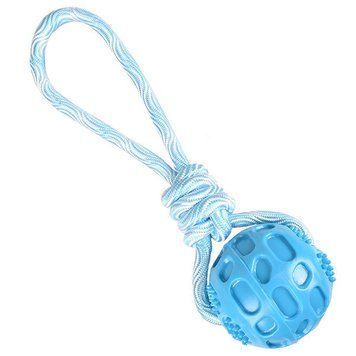 Flamingo Rudo Ball With Rope іграшка для собак, 7.5 см 358 грн фото