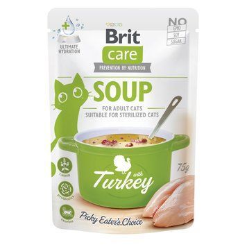 Brit Care Soup with Turkey суп для котів з індичкою, 75 гр 59 грн фото