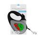 Waudog R-Leash L рулетка для собак с рисунком "Калина", лента, 5 м 4823089350073 фото 4