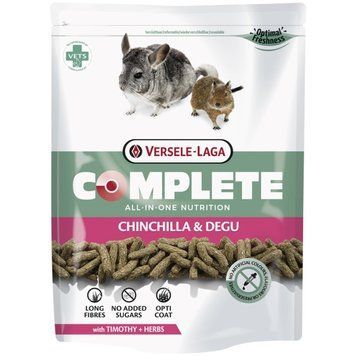 Versele-Laga Complete Chinchilla & Degu корм для шиншил та дегу, 500 гр 376 грн фото
