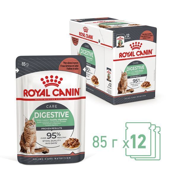 Royal Canin Digest Care вологий корм для котів з чутливим травленням 85 гр 64 грн фото
