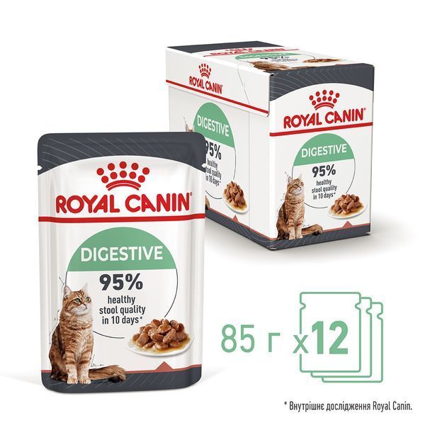 Royal Canin Digest Care вологий корм для котів з чутливим травленням 85 гр 64 грн фото