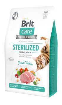 Brit Care Cat GF Sterilized Urinary Health сухий корм з куркою для стерилізованих котів, 2 кг