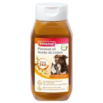Beaphar Flaxseed Oil льняное масло для собак и котов, 430 мл 835 грн фото