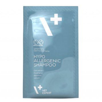 VetExpert Hypoallergenic Shampoo гипоаллергенный шампунь для кошек и собак, 20 саше 949 грн фото
