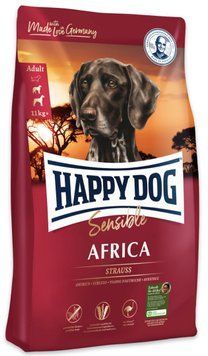 Happy Dog Sensible Africa сухий корм для собак усіх порід зі страусом, 12.5 кг 4 785 грн фото