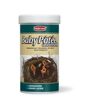 Padovan Baby Patee Universelle корм для первого прикорма птенцов зерноядных птиц, 100 гр