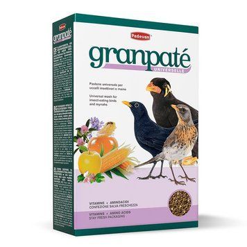 Padovan Granpatee Universelle корм для насекомоядных и плодовых птиц 1 кг