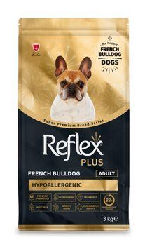 Reflex Plus French Bulldog Adult сухой корм для собак породы французский бульдог, 3 кг 1 269 грн фото