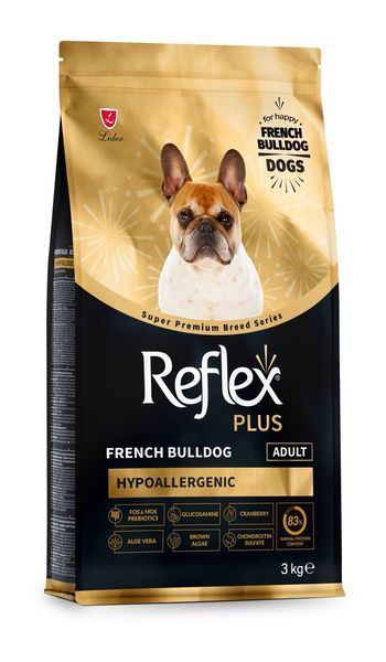 Reflex Plus French Bulldog Adult сухой корм для собак породы французский бульдог, 3 кг 1 269 грн фото