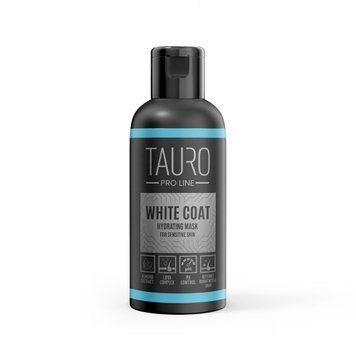 Tauro Pro Line White Coat Hydrating Mask зволожуюча маска для собак і котів з білою шерстю, 50 мл