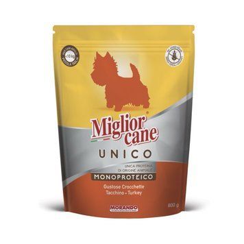Morando Unico Mini Turkey сухий корм з індичкою для собак малих порід, 800 гр 380 грн фото