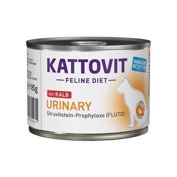 Kattovit Veterinary Urinary Veal влажный корм для котов с заболеваниями мочевыводящих путей, 185 гр 115 грн фото
