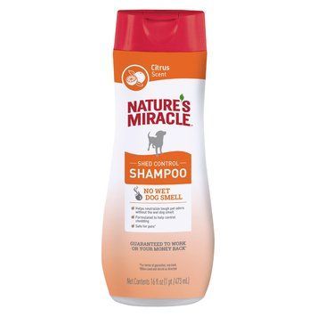Nature's Miracle Shed Control Citrus Shampoo шампунь проти линяння у собак, 473 мл 640 грн фото