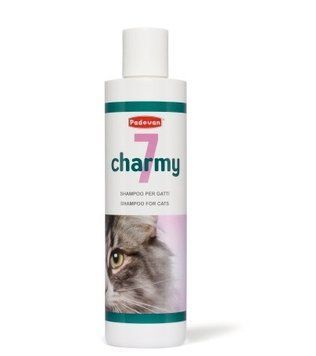 Padovan Charmy 7 шампунь для ухода за шерстью котов, 250 мл