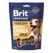 Brit Premium Semi-Moist Snacks Chicken With Raspberry лакомство для собак с курицей, 180 гр 8595602573912 фото 1