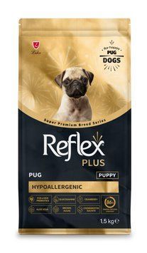 Reflex Plus Pug Puppy сухой корм для щенят породы мопс, 1.5 кг 458 грн фото