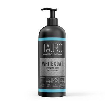 Tauro Pro Line White Coat Hydrating Mask зволожуюча маска для собак і котів з білою шерстю, 1 л