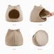 Outward Hound Best Frends Donut Shag Meow Hut домик для котов и собак, бежевый, 43 см х 43 см х 43 см 0817403024249 фото 2