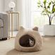 Outward Hound Best Frends Donut Shag Meow Hut домик для котов и собак, бежевый, 43 см х 43 см х 43 см 0817403024249 фото 5