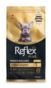 Reflex Plus French Bulldog Puppy сухой корм для щенят породы французский бульдог, 1.5 кг 458 грн фото
