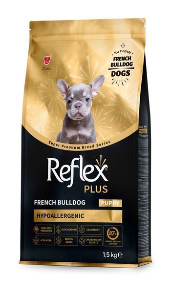 Reflex Plus French Bulldog Puppy сухой корм для щенят породы французский бульдог, 1.5 кг 458 грн фото