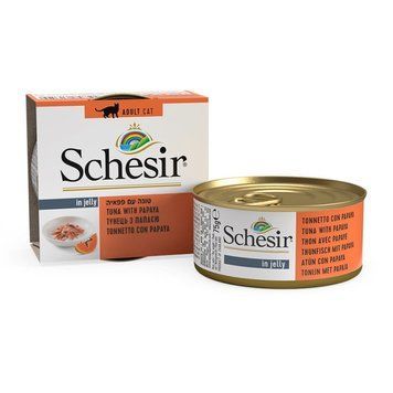 Schesir Tuna With Papaya влажный корм для котов с тунцом и папайей, 75 гр 104 грн фото