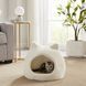 Outward Hound Best Frends Donut Shag Meow Hut домик для котов и собак, серый, 43 см х 43 см х 43 см 0817403024232 фото 4