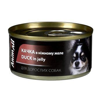 AnimAll Dog Duck вологий корм для собак з качкою, 85 гр