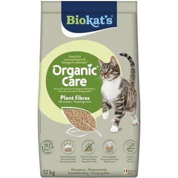 Biokat's Organic Care рослинний наповнювач для котячого туалету, 30 л