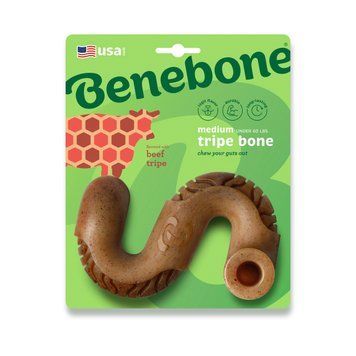 Benebone Tripe Bone Beef іграшка для собак зі смаком яловичини, 14 см 861 грн фото